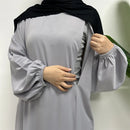 Maternity & Nursing Essential Abaya with Side Zipper