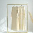 Noor Chiffon Front Ruffle Open Maxi Set (2-Piece Set)