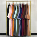 Crepe Open Abaya Set (2-Piece Set)