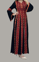 The Traditional Tatreez Embroidered Palestinian Thobe