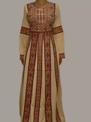 The Traditional Tatreez Embroidered Palestinian Thobe