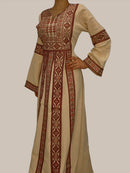 The Traditional Tatreez Embroidered Palestinian Thobe