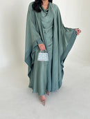 Silk abaya set 3+ colours