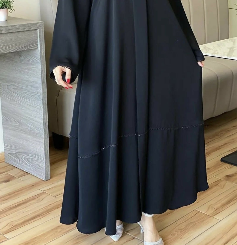 Shams Premium Black Abaya