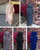 Luxury Ruched Organza Evening Dress