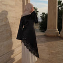 Lisa Lace Edge Assymetrical Tunic and Skirt Set