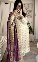 Pakistani Dress 3 Pc Set 2 Colours