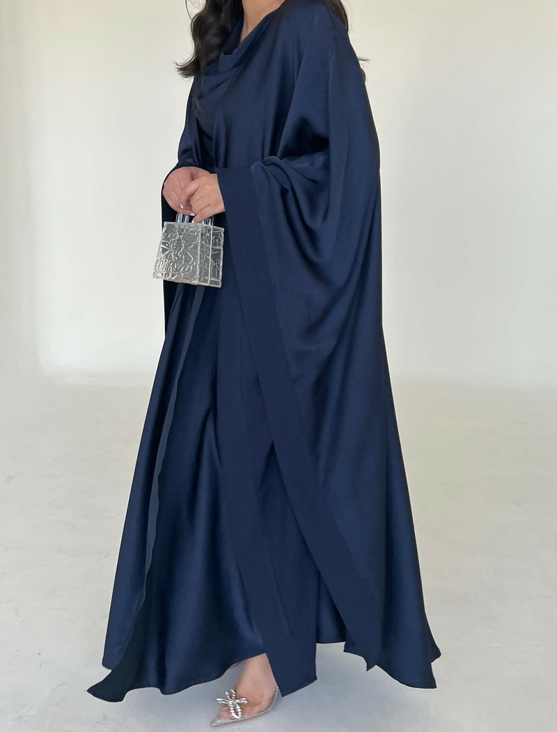 Silk abaya set 3+ colours