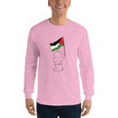 Handala Palestine Printed Unisex Long Sleeve Shirt