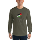 Handala Palestine Printed Unisex Long Sleeve Shirt