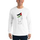 Handala Palestine Printed Unisex Long Sleeve Shirt