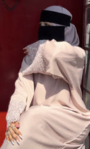 Adara flower embellished abaya MADE IN UAE