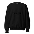 "from the river to the sea." Embroidered Unisex Sweatshirt
