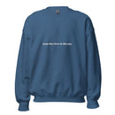 "from the river to the sea." Embroidered Unisex Sweatshirt