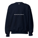 "from the river to the sea." Embroidered Unisex Sweatshirt