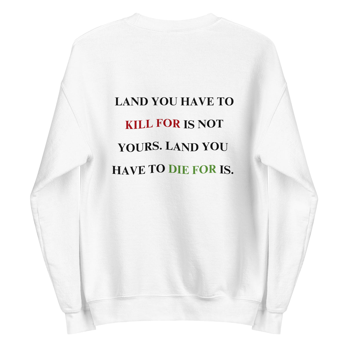 Palestine Falasteen Printed Unisex Sweatshirt