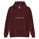 "i'm the grandchild of 1948." Embroidered Unisex Hoodie