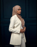 CEO Classic Blazer and Pant Set cream