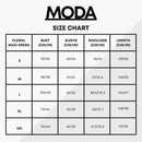 Floral Asymmetry Summer Dress