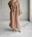 Coffee 2 Piece Abaya