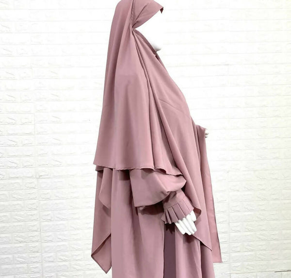 Medina Khimar Dress Comes with Matching Khimar Hijab