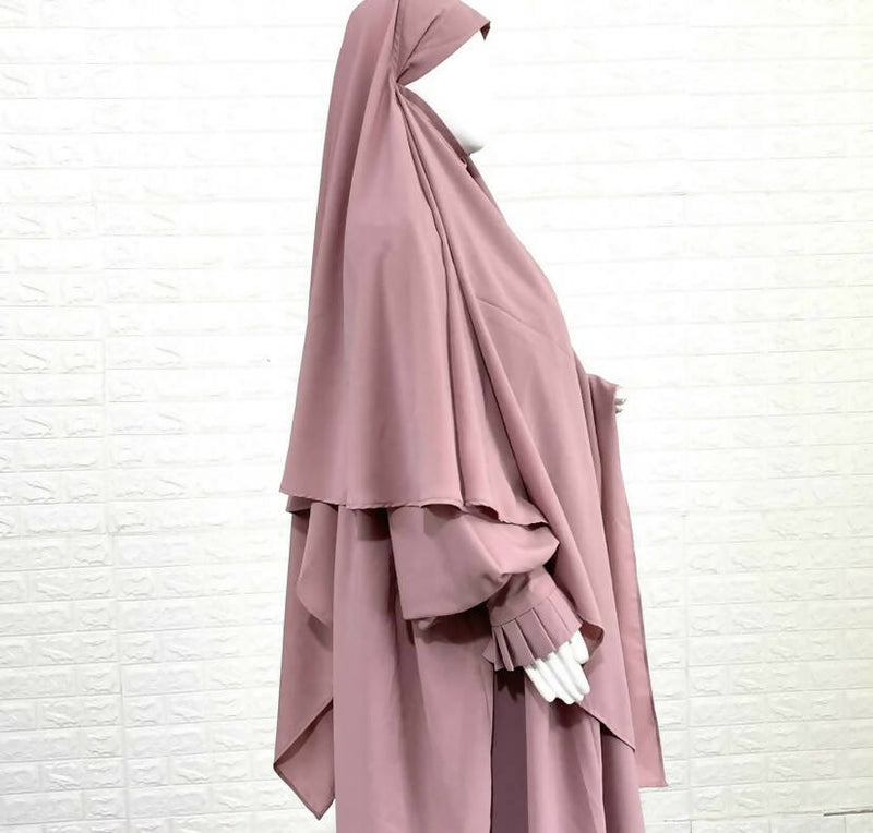 Medina Khimar Dress Comes with Matching Khimar Hijab