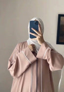 Masha Daily Wear Zipper Abaya 12+ Colors
