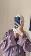 Masha Daily Wear Zipper Abaya 12+ Colors