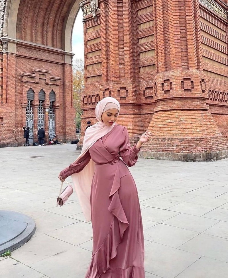 Merigold long dress - Modest Dresses, Abaya, Long Sleeve dress! – TOLAVITA