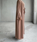 Coffee 2 Piece Abaya