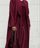 Latifah Luxurious Button Abaya