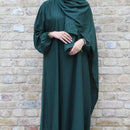 Long Sleeve Abaya with Attached Hijab