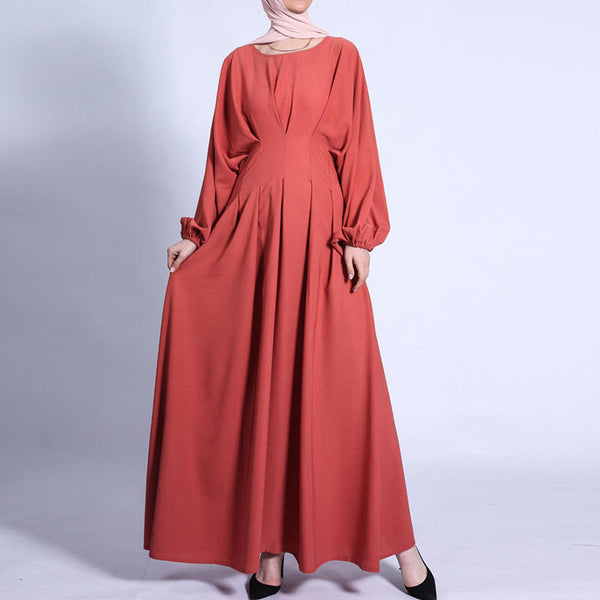 Sara Waist Pleated Maxi Dress