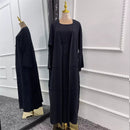 Tulip Waist Wrap Dress Set (3 -Piece Set)