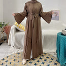 Zafinah Open Abaya Maxi Dress