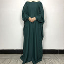 Butterfly Maxi Abaya Dress