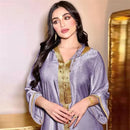 Valeria Velvet Moroccan Kaftan Dress