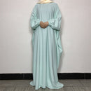 Butterfly Maxi Abaya Dress
