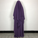 Butterfly Jilbab Abaya Khimar Nida Set (2-Piece Set)