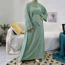 Tulip Waist Wrap Dress Set (3 -Piece Set)