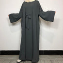 Two-Piece Crepe Abaya Set