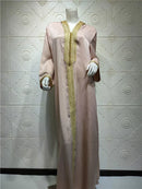 Valeria Velvet Moroccan Kaftan Dress