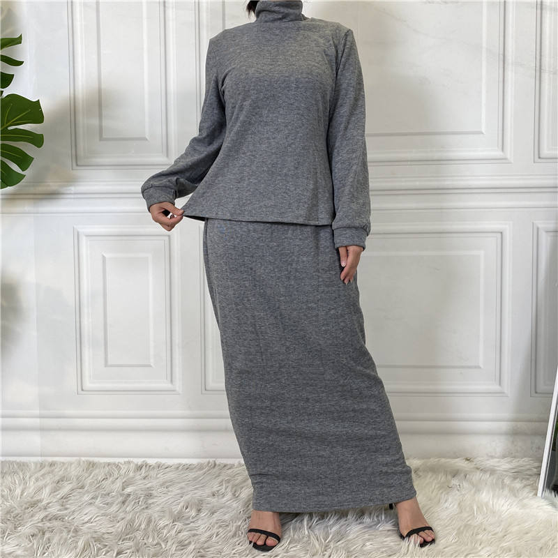 This fleece blouse and skirt sweater set is THE PERFECT addition to your wardrobe this fall