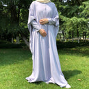 Maternity & Nursing Essential Nida Front Zipper Abaya Dress