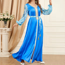 Floral Beaded Morrocan Kaftan