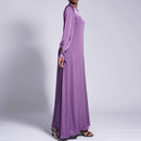 Warda Diamond Cuff Satin Maxi Dress
