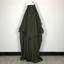 Butterfly Jilbab Abaya Khimar Nida Set (2-Piece Set)