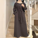 Talj Thick Winter Abaya