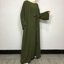 Two-Piece Crepe Abaya Set