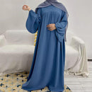 Simple Solid Maxi Dress